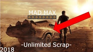 (2018) Mad Max Unlimited Scrap 10k+ Scrap Fast Gob Stone  (Not Patched!!), PS+ Game April