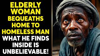 ELDERLY WOMAN BEQUEATHS HOME TO HOMELESS MAN - WHAT HE FINDS INSIDE IS UNBELIEVABLE!