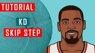 Разбор движения Кевина Дюранта. Kevin Durant Skip Step Tutorial