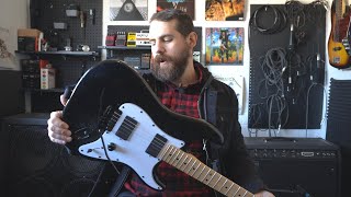 Showing off the Custom Built Stratocaster I Made Purely From Parts