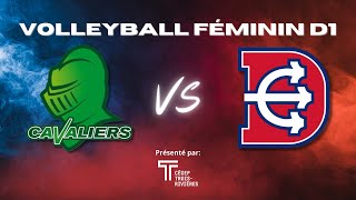 Volleyball Féminin Bois-de-Boulogne @ Trois-Rivières [17-11-2023]