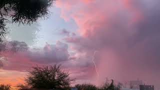 August Monsoon skies Tucson