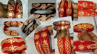 latest gold bracelet Pola badhano designs, bracelet Pola white and price, Swapan top jewellery