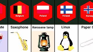 Inventions Form Different Country In The World #comparison #inventions# countries_inventions