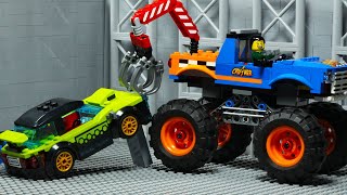 Monster Truck Car Robbery LEGO City Animation