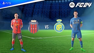 FC 24 - AL Riyadh vs AL Nassr | Roshn Saudi League 23/24 Season Full Match Gameplay PS5™