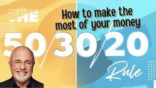 HOW TO make the MOST of your money: The 50/30/20 RULE | 💰 #50_30_20Rule #money #moneymanagement