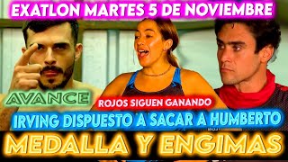 🔴🔵EXATLON HOY 5 DE NOVIEMBRE | GANADORES DE MEDALLA Y ENIGMAS | NO ERA LO QUE SE DECIA