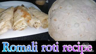 Romali Roti recipe | how to make romali roti | Market style romali roti at home easy and perfect