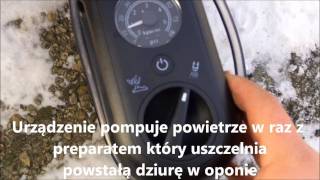 pompowanie koła evo