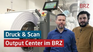 Druck & Scan: Das Output Center im Bundesrechenzentrum (BRZ)