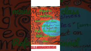 project on marketing management class 12th BST#skillsandbasicsideas#shorts#sub#subscribe#like#watch