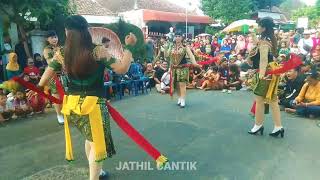 Goyangan Artis Jathil Reog Ponorogo Raras Rani dkk