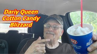 Dairy Queen Cotton Candy Blizzard® Treat Taste Test Rating and Review