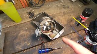 1972 Mercedes Benz 280SE 4.5 Distributor & Trigger Points Removal & Cleaning