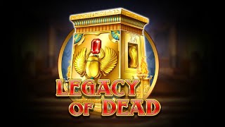 (Play N Go) Legacy Of Dead (Mega Win) 8 Re-Triggers!!!