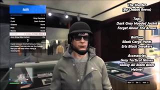 gta v online outfit (the mercenary ,the stunter,riot enfocer)