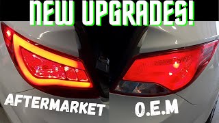 HOW TO INSTALL AFTERMARKET TAIL LIGHTS ON HYUNDAI ACCENT 2012-2017| 1st Upgrades to my Daily Driver!