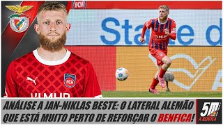 Análise ao alemão Jan-Niklas Beste: o escolhido pelo Benfica para a lateral esquerda!