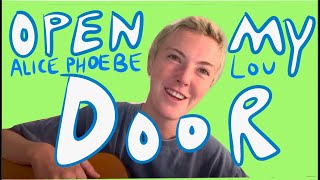 cover of "Open My Door" by Alice Phoebe Lou