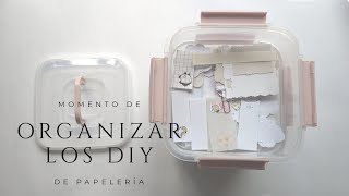 CÓMO ORGANIZAR LOS DIY DE PAPELERÍA ❄️