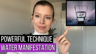 How To Manifest Using Water Correctly (In Only 3 Min!)