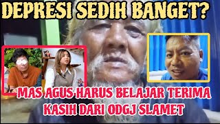 "SEDIH BANGET" MAS AGUS HARUS BELAJAR  RASA TERIMA KASIH DARI ODGJ INI | TEH NOVI DI TUDING NARKOBOI