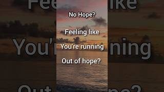 No Hope in life? Jeremiah 29: 11 #hope #jesuschrist #shorts #bibleverse