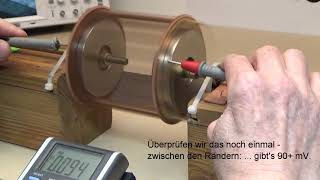 Exx-003-DE Anomalie der Faraday Scheibe - Homopolarer Generator - Faraday Paradoxon