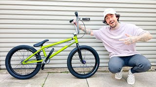 BMX BUILD... BUILDING MY NEW CUSTOM BIKE!