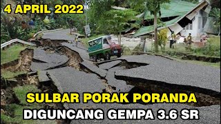 Info Bencana Alam Hari Ini Guncangan Gempa Bumi 3 6 SR Hancurkan Mamasa Sulbar