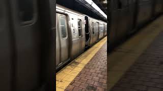 MTA (C) train Leaves 125th Street