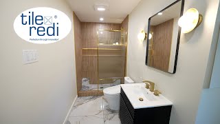 Tub to Shower Bathroom Remodel | Start to Finish