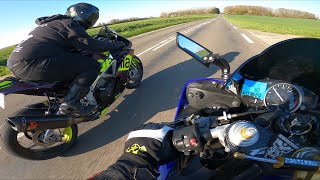 R6 vs RSV4 RR ! JE SUIS DÉGOUTÉ DU R6