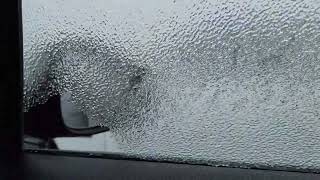 crazy ice on car in texas