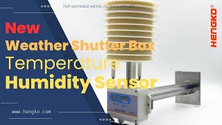 Weather Shutter Box Temperature and Humidity Transmitter