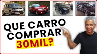 QUE CARRO COMPRAR COM 30 MIL REAIS, COMPARAMOS OS 4 MELHORES CARROS DE 30.000 NA WEBMOTORS.