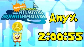 SpongeBob's Atlantis SquarePantis - Any% Speedrun in 2:00:55