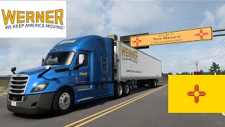 American Truck Simulator - Werner Enterprises - New Mexico