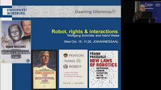 Wolfgang Schröder: “Robot Rights and Interactions”