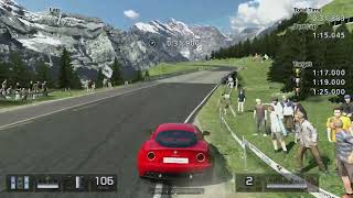 Gran Turismo 5 - Grand Tour Eiger Nordwand Time Trial 1:14.852 with controller