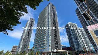 🔥OPEN HOUSE🌟 Prime Location Modern Condo In Surrey Central 🌆 2404 13655 FRASER HWY, SURREY #realty