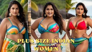 indian lookbook| plus size Indian woman bikini | @IN_LB