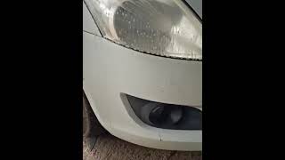 car headlight fitting polish