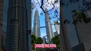 Stunning Side Views of KL Twin Towers | Iconic Kuala Lumpur Landmarks!"