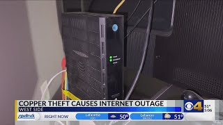 AT&T: Outages on Indy's southwest side caused by copper, fiber cable theft