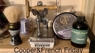 #179 | Cooper & French Leading Man | Occams OG Razor| (lvl 3) Shore Shave Boar Brush |