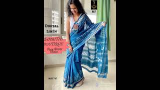 #trendingshorts #trending #trendingvideo #mulmulcottonsarees #mulmulcotton #samrithi'sboutique