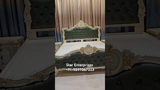 Wooden Luxury Bedroom Set. #bed #bedroom #bedroomset #woodenfurniture #furniture #shorts #video #yt