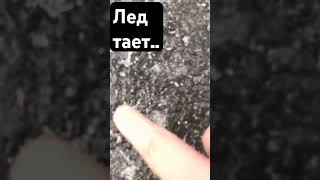 Лед тает.. тег: нету